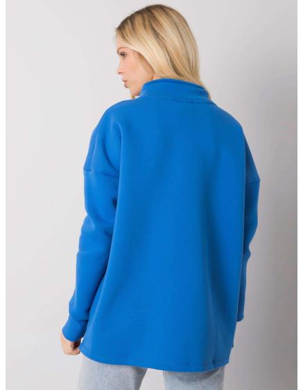 Dámská mikina s kapucí Jasmine RUE PARIS tmavě modrá 