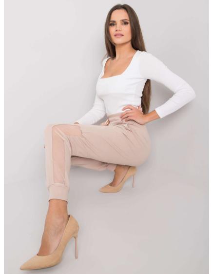 Dámské tepláky SUSAN světle béžové 