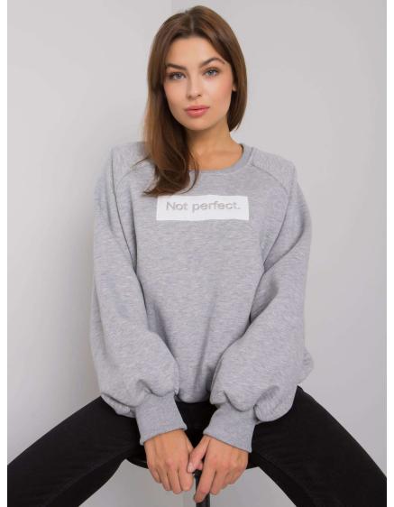 Női kapucnis pulóver JORDY szürke