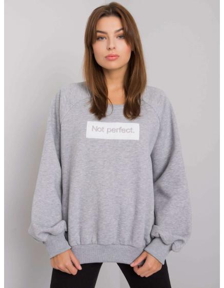 Női kapucnis pulóver JORDY szürke