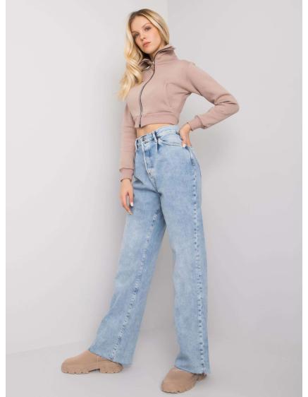 Női farmernadrág Caroline RUE PARIS világoskék