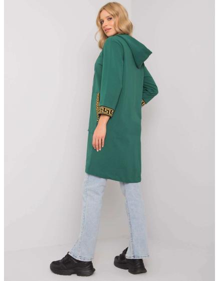 Dámska mikina LISBON tmavozelená