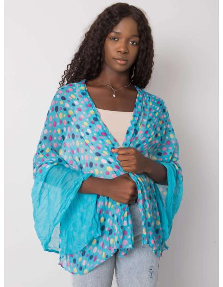 Dámska šatka s potlačou TREY modrá