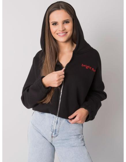 Dámská mikina vyšívaná Michelle RUE PARIS černá  