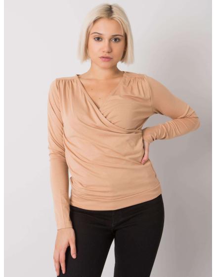 Női hosszú ujjú blúz ALICANTE bézs színű