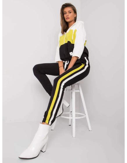 Női szett nadrággal ADHILLA ecru-zöld