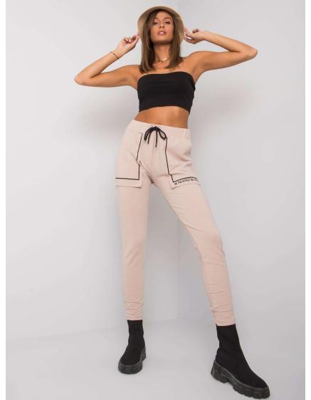 Női WINSLEY melegítőnadrág világos bézs színű