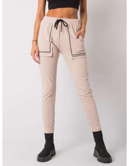 Női WINSLEY melegítőnadrág világos bézs színű