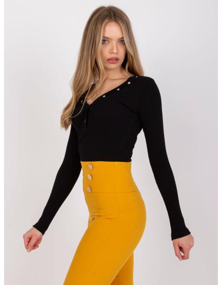 Dámská halenka proužkovaná Tracy RUE PARIS černá