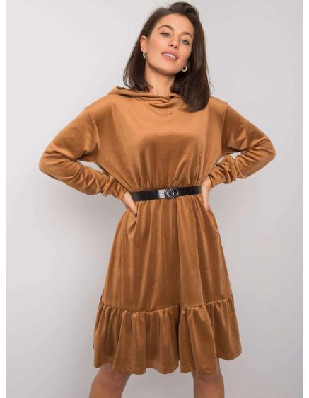 Női öves ruha CASABLANCA barna