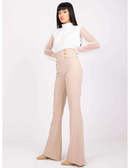Dámské kalhoty na míru SALERNO béžové