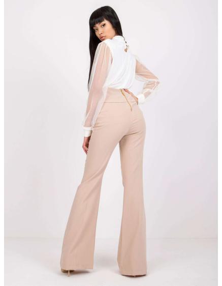 Dámské kalhoty na míru SALERNO béžové