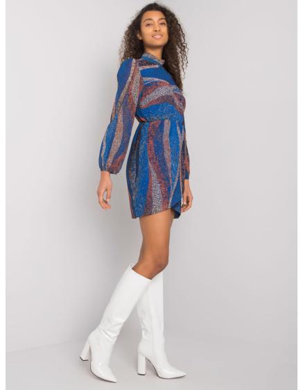 Dámske šaty s potlačou BROOKS tmavomodré