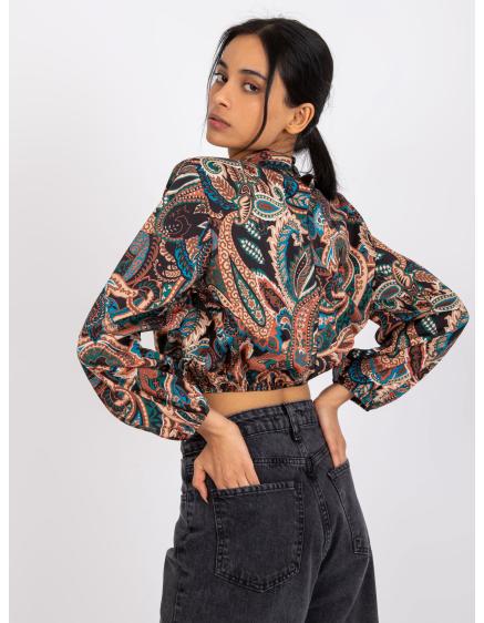 Dámská halenka s potiskem MIA černá 