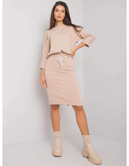 Női szoknyakészlet SAVINA bézs