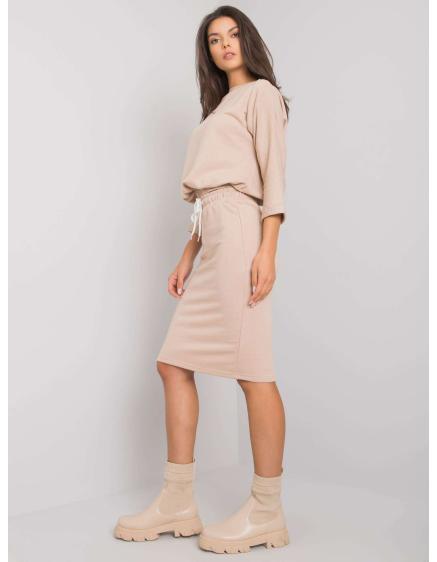 Női szoknyakészlet SAVINA bézs