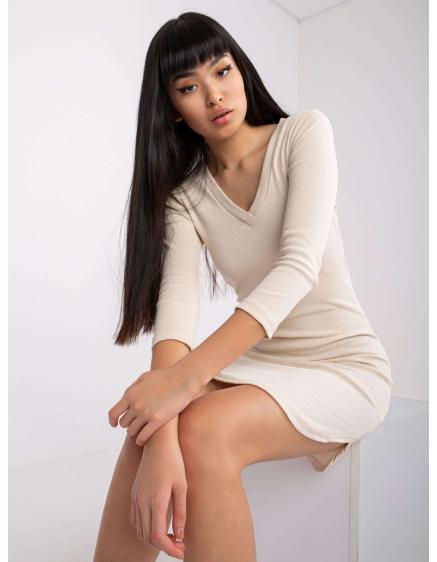 Női szabott ruha Danielle RUE PARIS bézs Danielle RUE PARIS beige