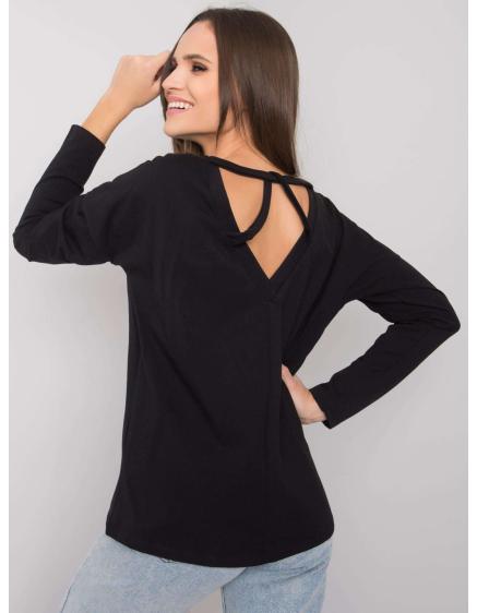 Dámská halenka s dlouhými rukávy Libourne RUE PARIS černá 