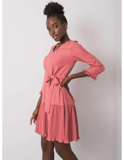 Dámské šaty FLEUR růžové 