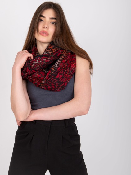 Dámska šatka CRUZ burgundy-blue
