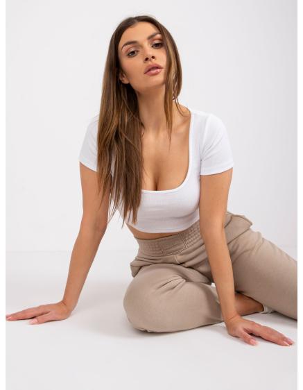 Női csíkos felső Montreal RUE PARIS fehér