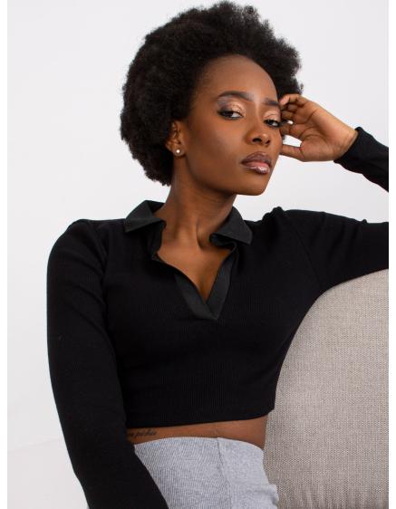 Dámská halenka Flores RUE PARIS černá