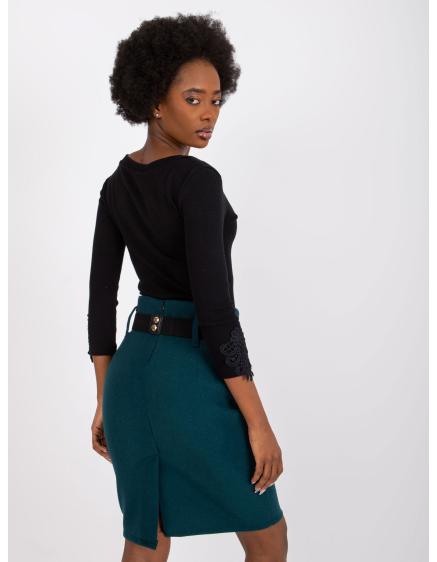 Dámská halenka proužkovaná Alissia RUE PARIS černá 