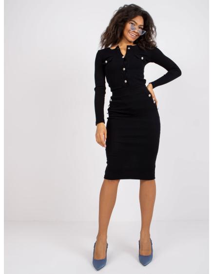 Női szett Irvine RUE PARIS fekete