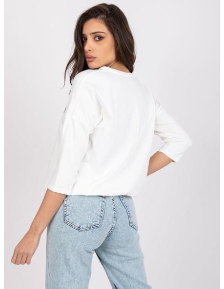 Női blúz BLINDY ekrü színnel