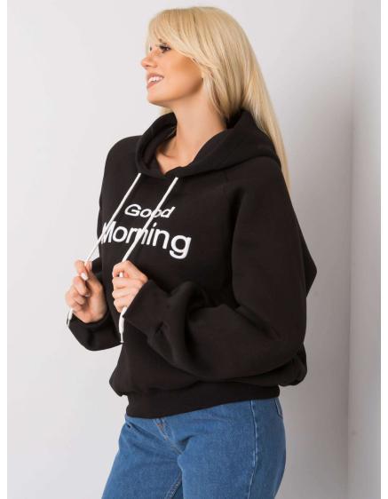 Dámská mikina s kapucí oversize ALICE černá 