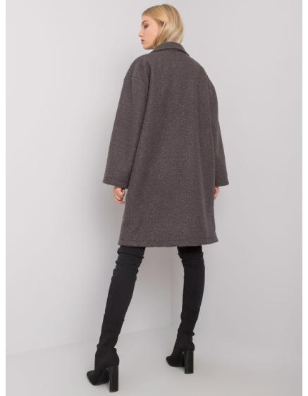 Női kabát zsebekkel Bedford OCH BELLA grafit