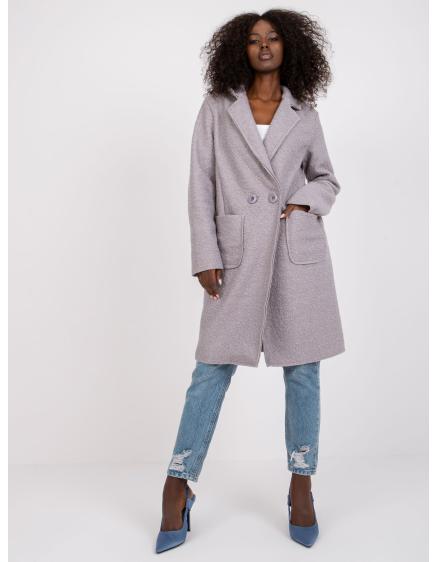 Dámsky kabát Damme OCH BELLA svetlosivá