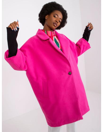Dámsky kabát Aliz RUE PARIS ružový