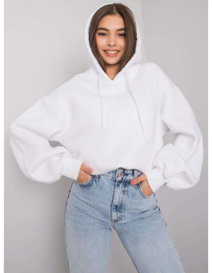 Női Carris RUE PARIS kapucnis pulóver fehér