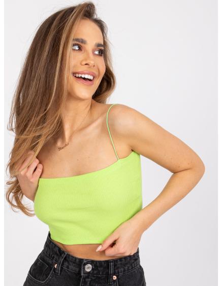 Dámský top Aria RUE PARIS světle zelený  