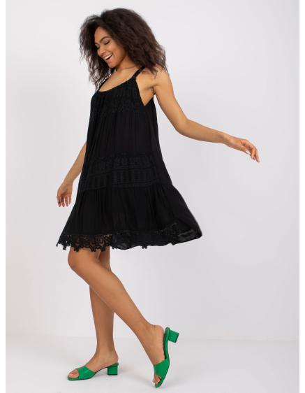 Dámské šaty Eunice OCH BELLA černé 