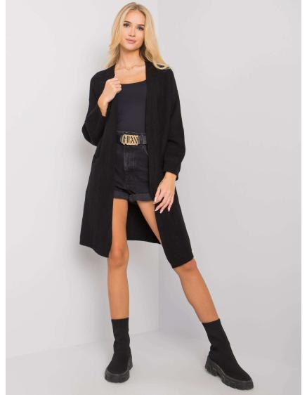 Celenne OCH BELLA fekete női kardigán zsebekkel