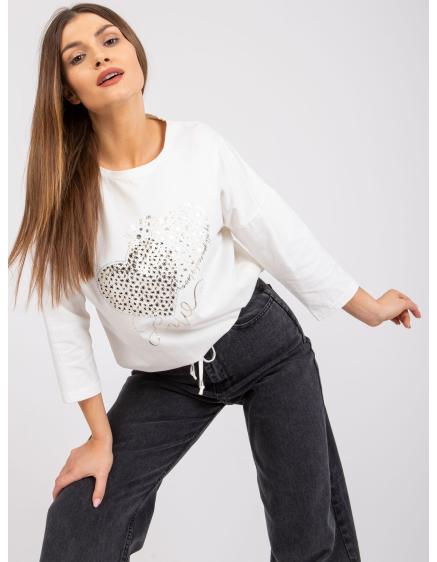 Elizabeth RUE PARIS női blúz ekrü színben