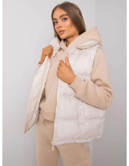 Dámská souprava s vestou AYSEL světle béžová 