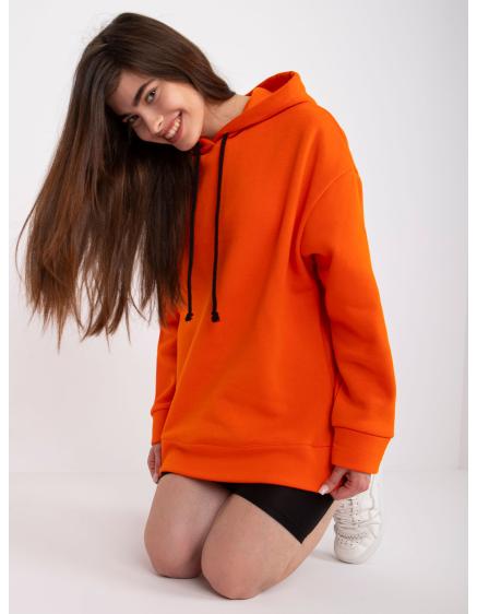 Női kapucnis pulóver TENERIFE narancssárga
