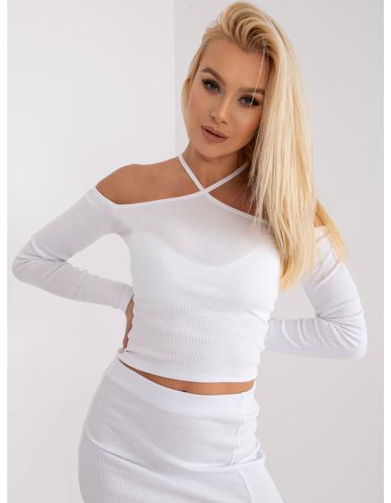 Női váll nélküli blúz Caterina RUE PARIS fehér