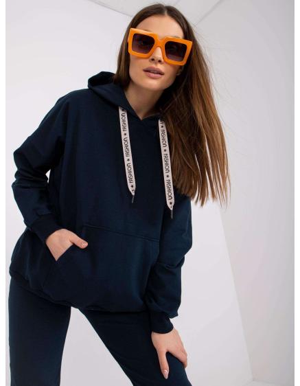 Dámská souprava s kapucí ALEJANDRA námořnická modrá  