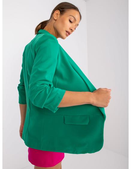 Dámská bunda s nárameníky Adela zelená 