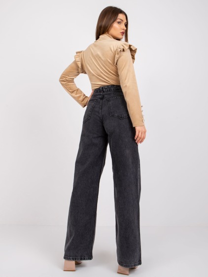 Dámska blúzka s dlhými rukávmi CAPRI dark beige