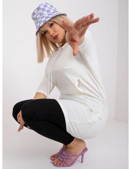 Női plus size tunika JANA ekrü színű