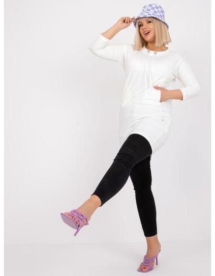 Női plus size tunika JANA ekrü színű