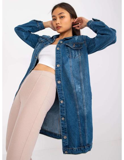 Női hosszú farmer dzseki Salome RUE PARIS kék