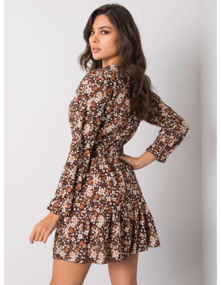 Anavi OCH BELLA női fodros ruha fekete