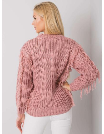 Női kockás pulóver Oregon RUE PARIS rózsaszín Oregon rózsaszín