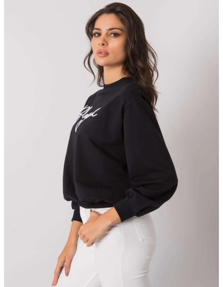 Dámská mikina s nápisem Ercolano RUE PARIS černá 